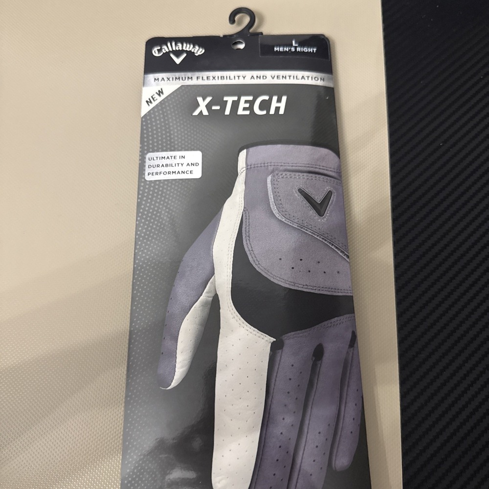Callaway X-Tech Golf Glove Mens Large right hand
